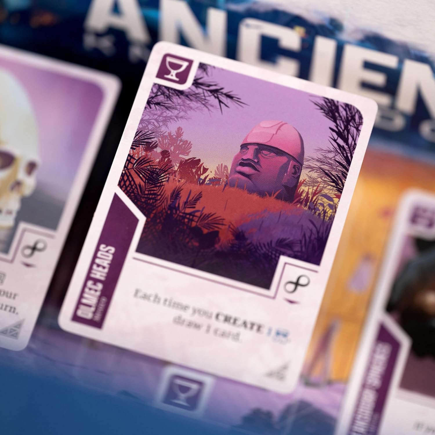 IELLO: Ancient Knowledge - Strategy Card Game, Tableau Building, Ages 12+, 2-4 Players, 30 Min Per Player