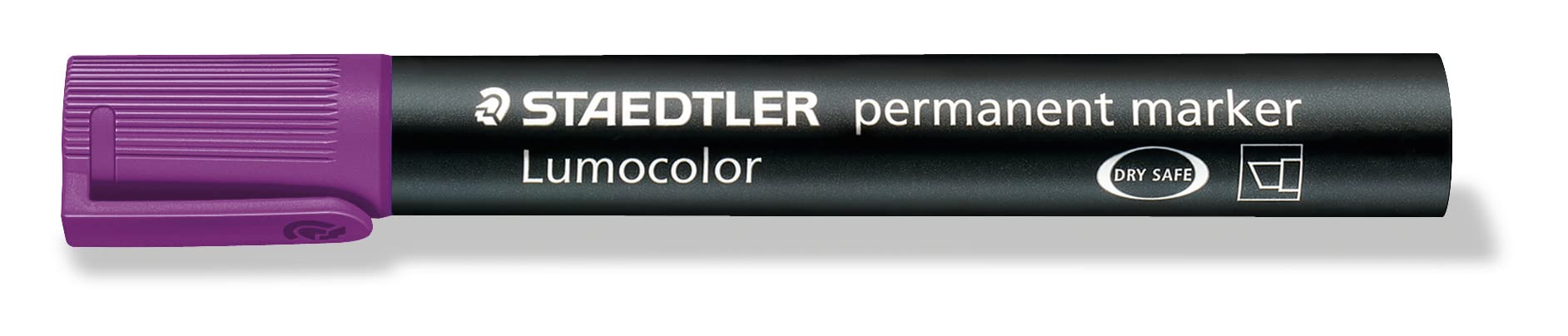 Staedtler Lumocolor Permanent Marker 350-6 Chisel Tip - Violet (Pack of 10