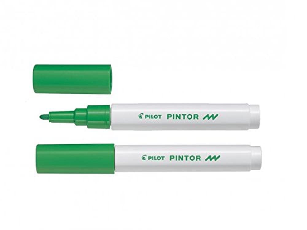Pilot Pintor Fine Line Bullet Paint Marker 2.9mm Tip- Light Green (Pack of 6