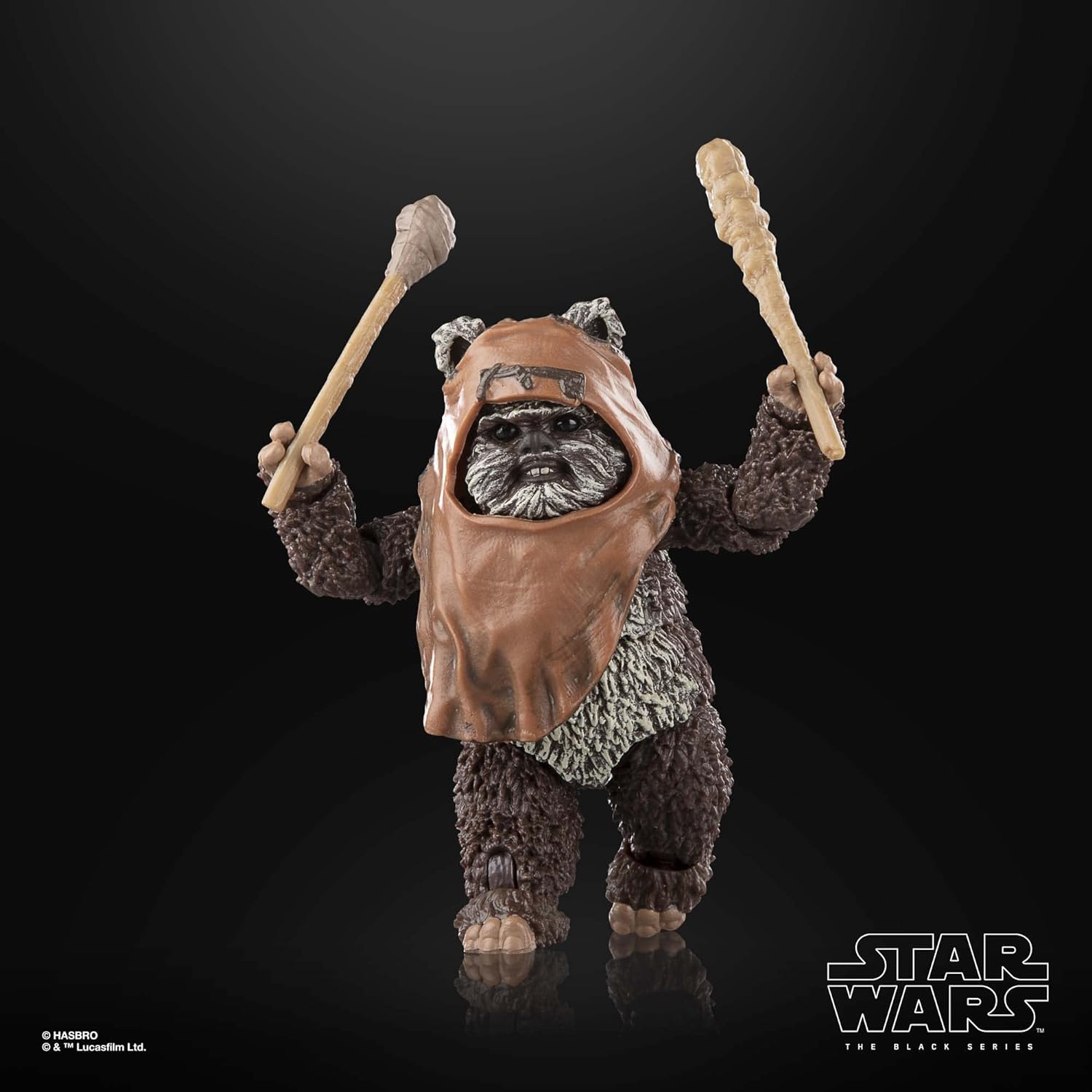 Star Wars The Black Series Wicket W. Warrick, Star Wars: Return of the Jedi 6-Inch Action Figures