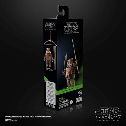 Star Wars The Black Series Wicket W. Warrick, Star Wars: Return of the Jedi 6-Inch Action Figures