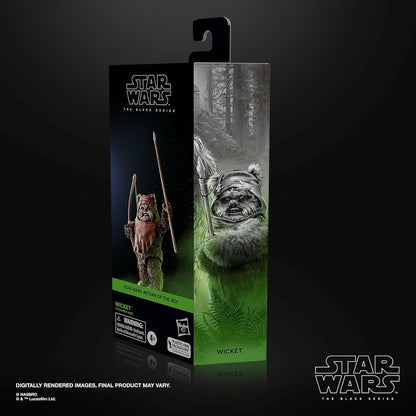 Star Wars The Black Series Wicket W. Warrick, Star Wars: Return of the Jedi 6-Inch Action Figures