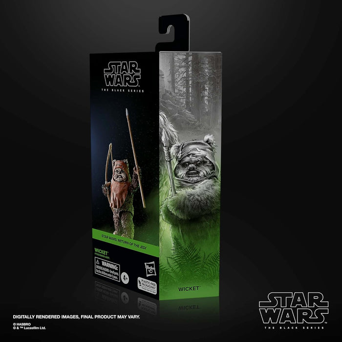 Star Wars The Black Series Wicket W. Warrick, Star Wars: Return of the Jedi 6-Inch Action Figures