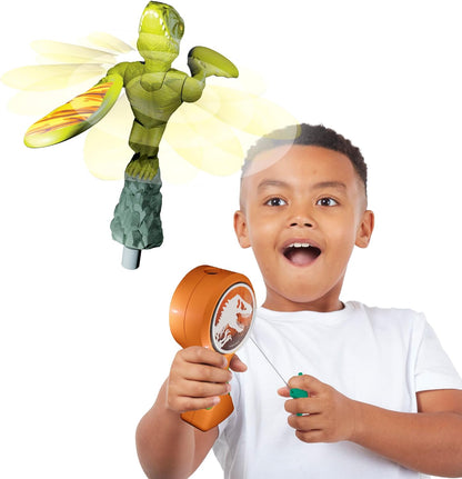 Flying Heroes 07982 Jurassic Sonic & Tails Dimorphadon Tirez le cordon pour le regarder voler World Jouet dinosaure Cadeau idéal pour garçons âgés de 4 à 7 ans