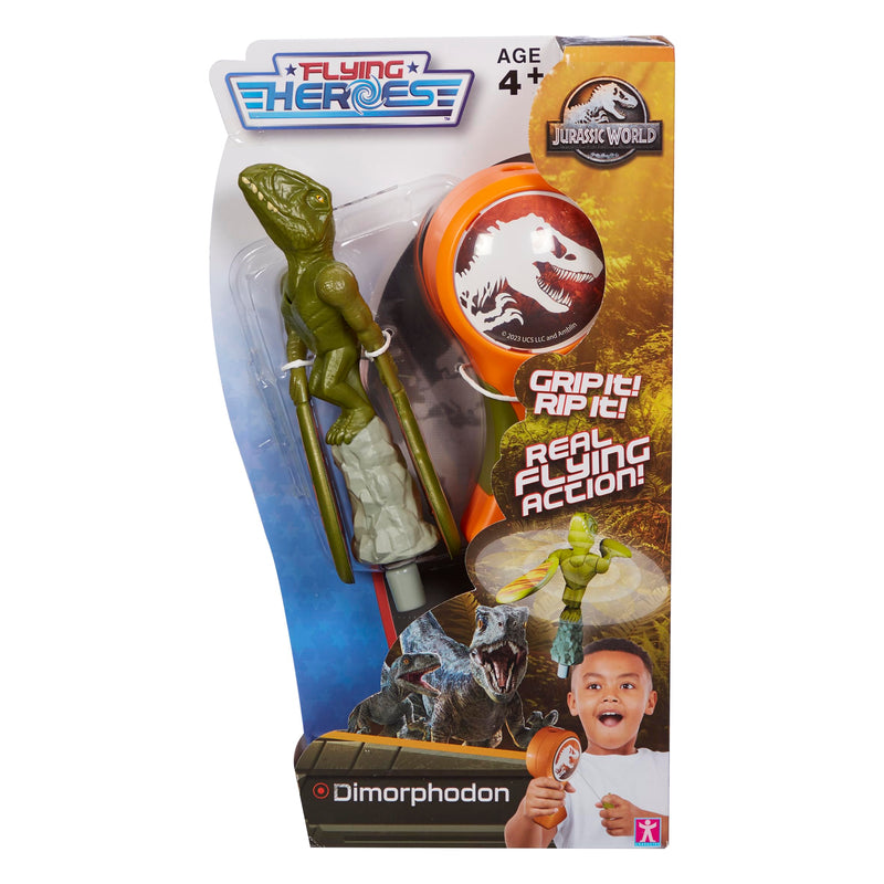 Flying Heroes 07982 Jurassic Sonic & Tails Dimorphadon Tirez le cordon pour le regarder voler World Jouet dinosaure Cadeau idéal pour garçons âgés de 4 à 7 ans