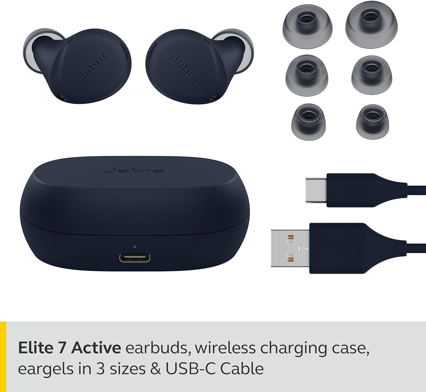 Jabra Elite 7 Active in-ear Kopfhörer navy (100-99171002-60)