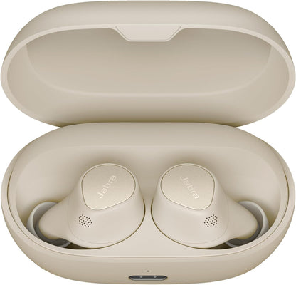 Jabra Elite 7 Pro Bluetooth Headphones with Adjustable Active Noise Cancellation, Multi-Sensor Voice Technology for Crystal Clear Calls, True Wireless, Beige