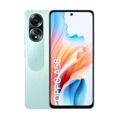 OPPO A58 17.1 cm (6.72") Dual SIM Android 13 4G USB Type-C 6 GB 128 GB 5000 mAh Green