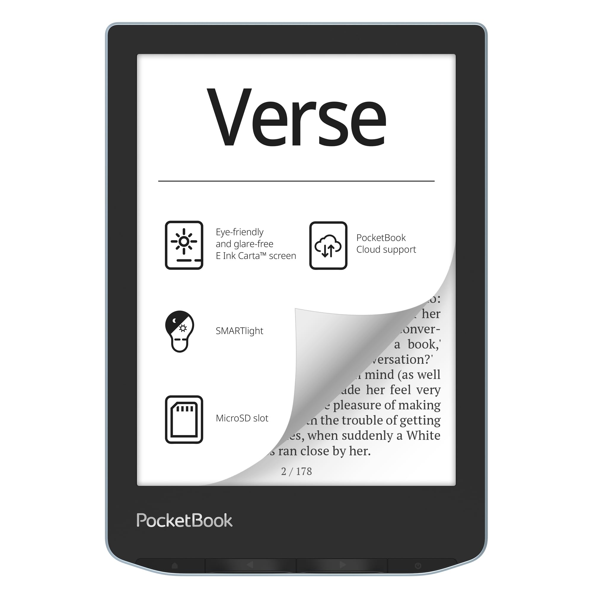 Pocketbook Verse (bright Blue) Blue