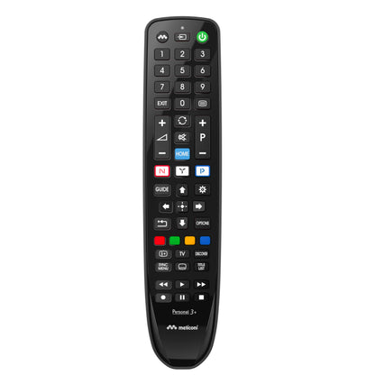 Meliconi Gumbody Personal 3+, Telecomando per TV SONY, sostituisce il telecomando originale. Già preprogrammato. Corpo in gomma antishock. Supporto web e assistenza telefonica specializzata