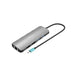 USB-C METAL NANO 2X HDMI DOCKING STATION + PD 100W