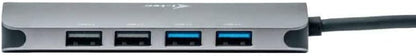 USB-C METAL NANO 2X HDMI DOCKING STATION + PD 100W