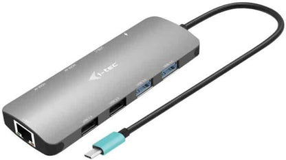 USB-C METAL NANO 2X HDMI DOCKING STATION + PD 100W