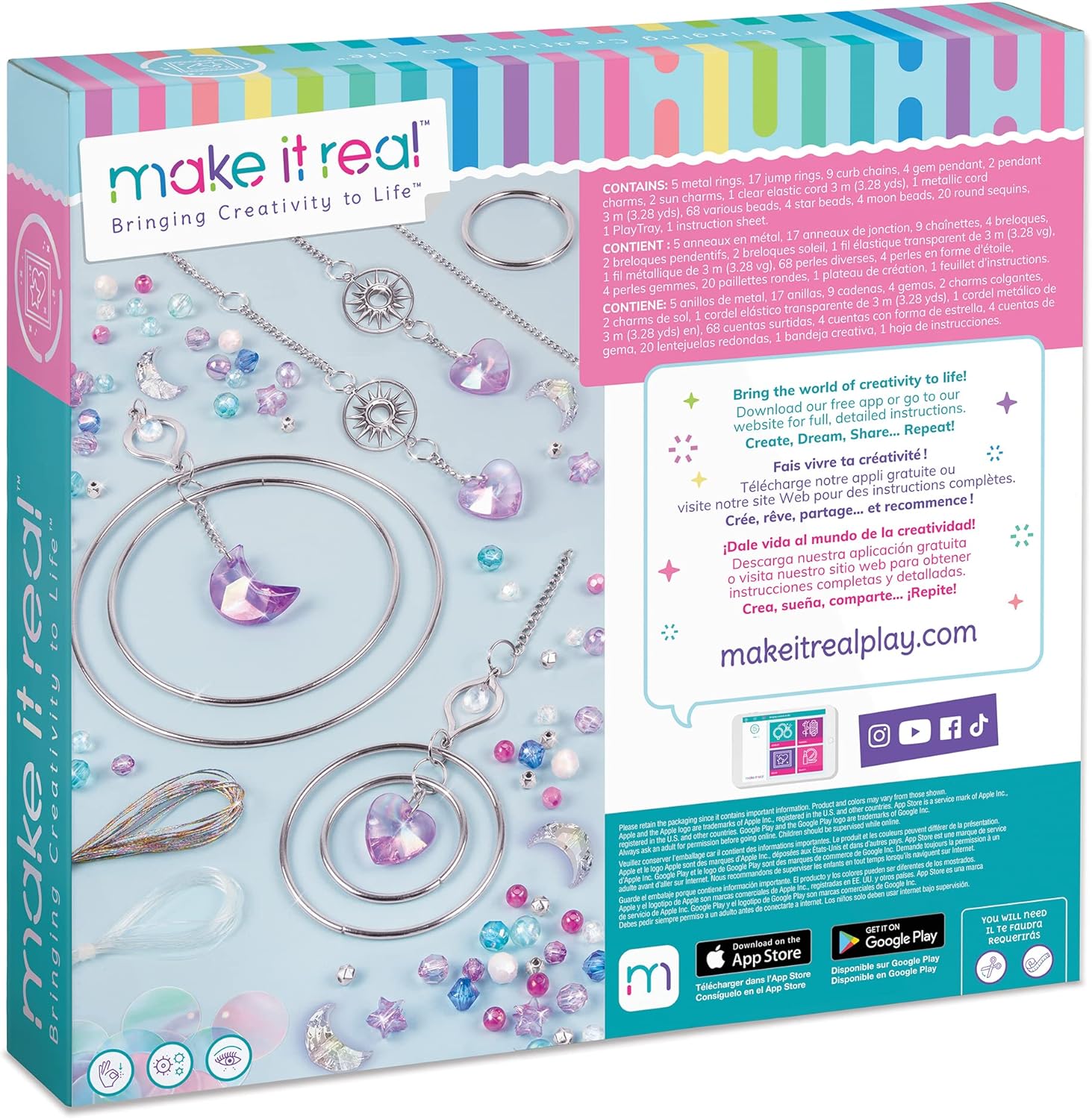 Make It Real 1420 Dream Catcher, Multicolor, M