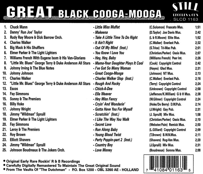Great Black Cooga Mooga