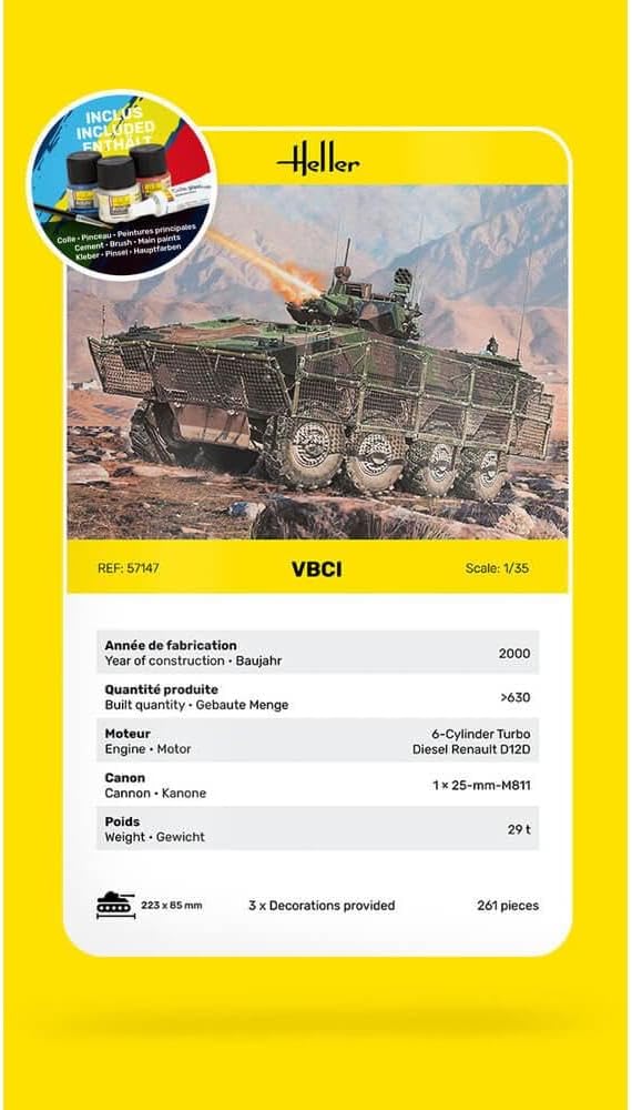 Heller - 1/35 Starter Kit Vbcihel57147