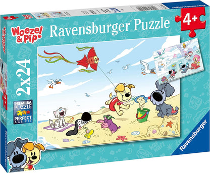 Ravensburger Woezel & Pip Zomer en winter - Puzzel