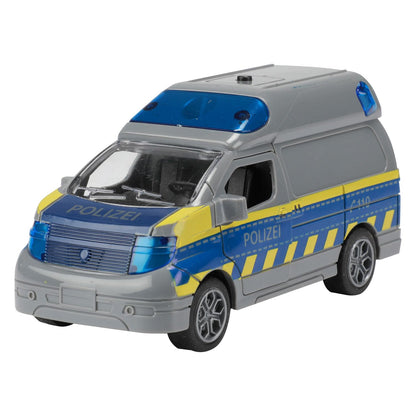 Toi-Toys s.O.S. Junior Police Bus 8 x 13.5 cm Diecast Grey (DE