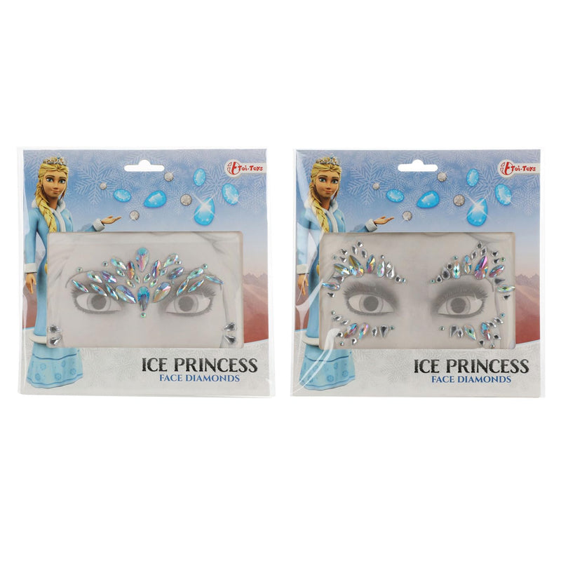 ICE PRINCESS Face Diamonds 'Princess' 2-Ass poppen en accessoires, meerkleurig (35630Z