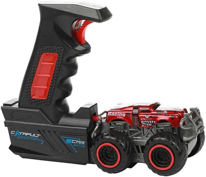 BEMIRO Monster Trucks with Launch Gun on Card