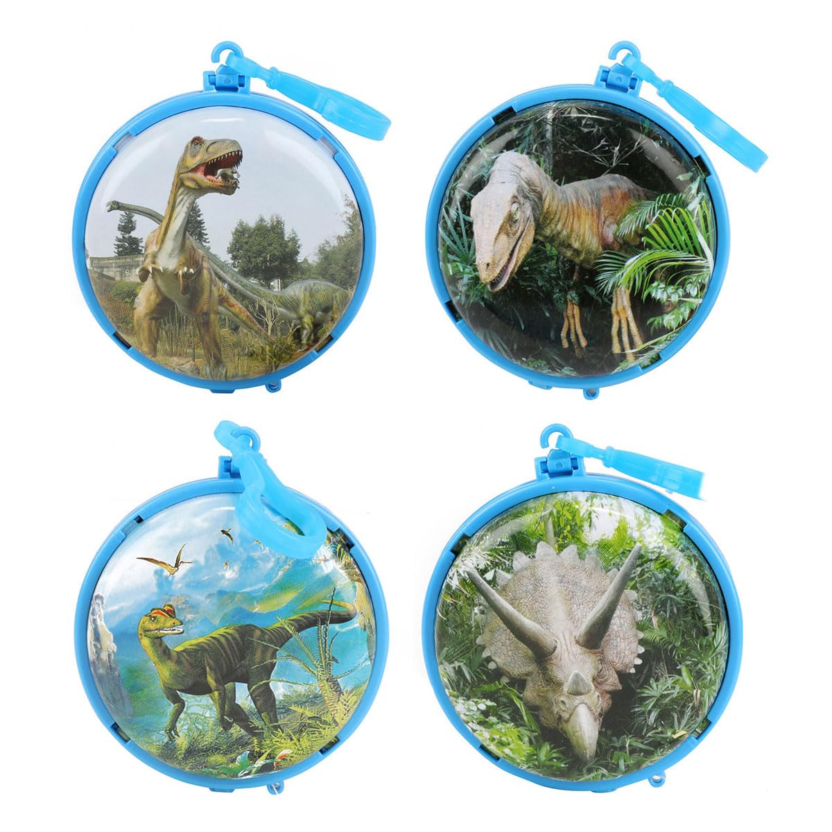 Toi-Toys Keyring dinosaurus wallet box