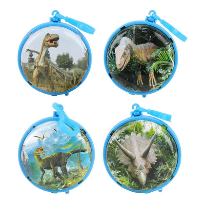 Toi-Toys Keyring dinosaurus wallet box