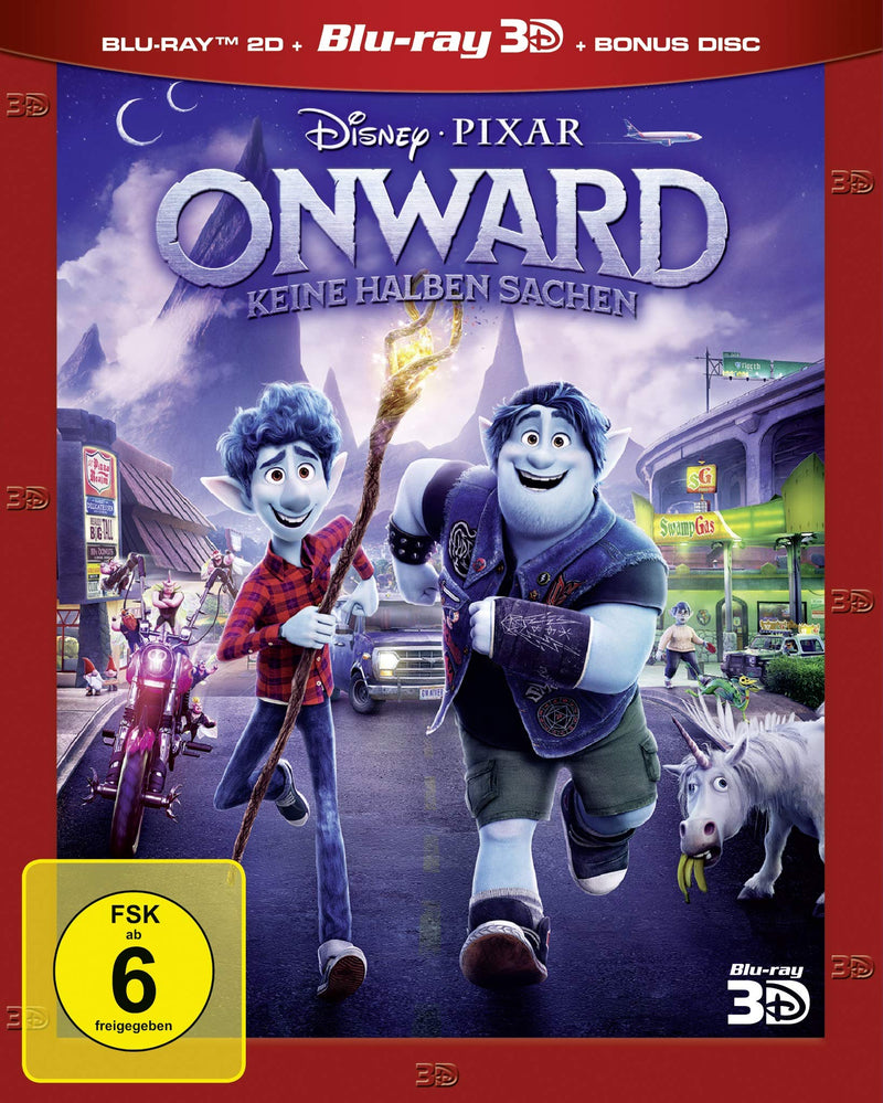 Onward - Keine halben Sachen (3D + 2D + Bonus)