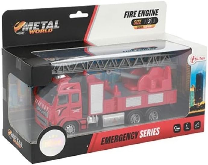 fire truck red 12 cm