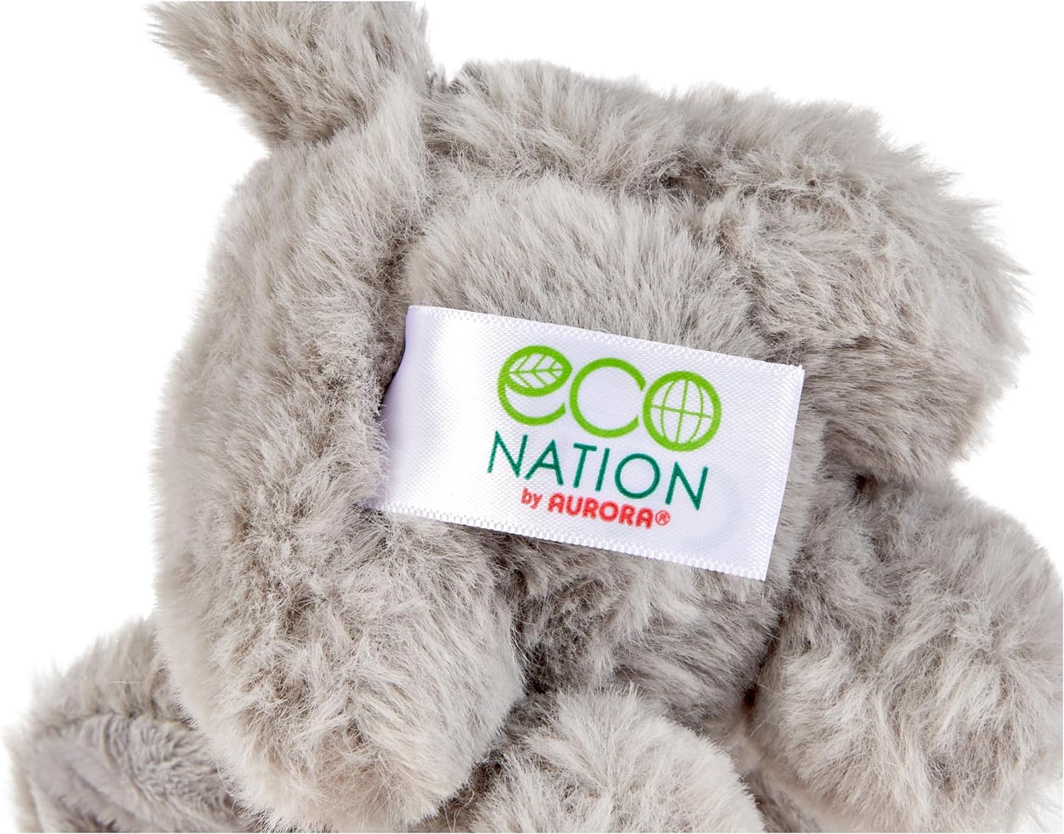 AURORA, 35067, Eco Nation Mini Elephant, 5In, Soft Toy, Grey