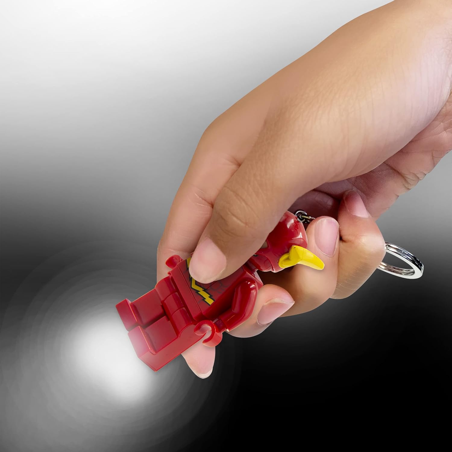 LEGO DC Super Heroes Keychain Light - The Flash - 3 Inch Tall Figure (KE65H