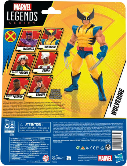 Hasbro Marvel Legends Series Wolverine, X-Men ‘97 6" Marvel Legends Action Figures