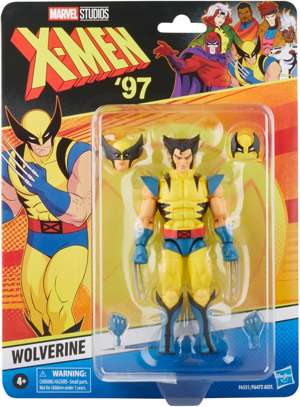 Hasbro Marvel Legends Series Wolverine, X-Men ‘97 6" Marvel Legends Action Figures
