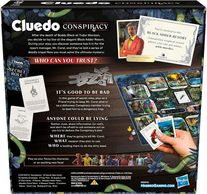 Cluedo Conspiracy Board Game for Adults and Teens