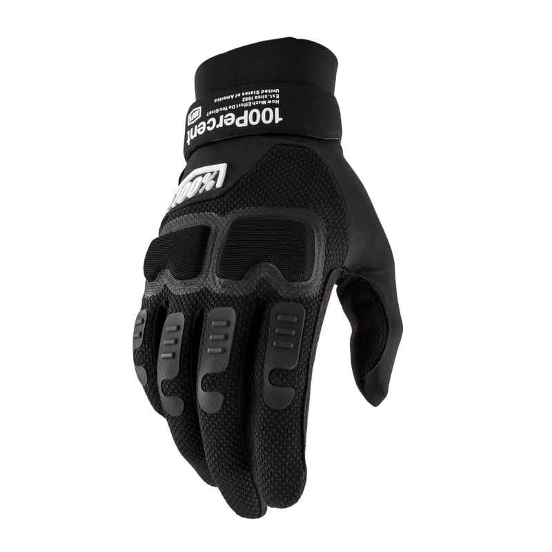 100% GANTS LANGDALE NOIR ·