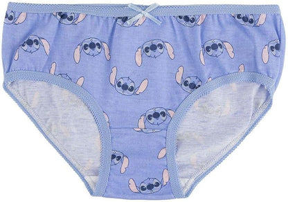Disney: Lilo & Stitch - Stitch Multicolor (Set Slip Bambino 6-8 Anni 5 Pz)