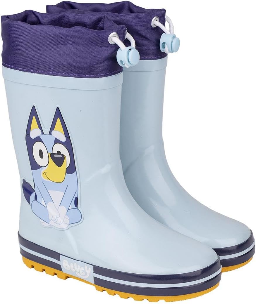 Cerdá Unisex Kid's Bluey's Rain Boots 12.5 UK Child Blue