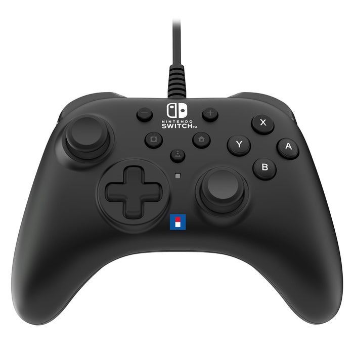 HORI Nintendo Switch HORIPAD Turbo (Black) Wired Controller Pad - Officially Licensed by Nintendo - Nintendo Switch & Nintendo Switch - OLED Model