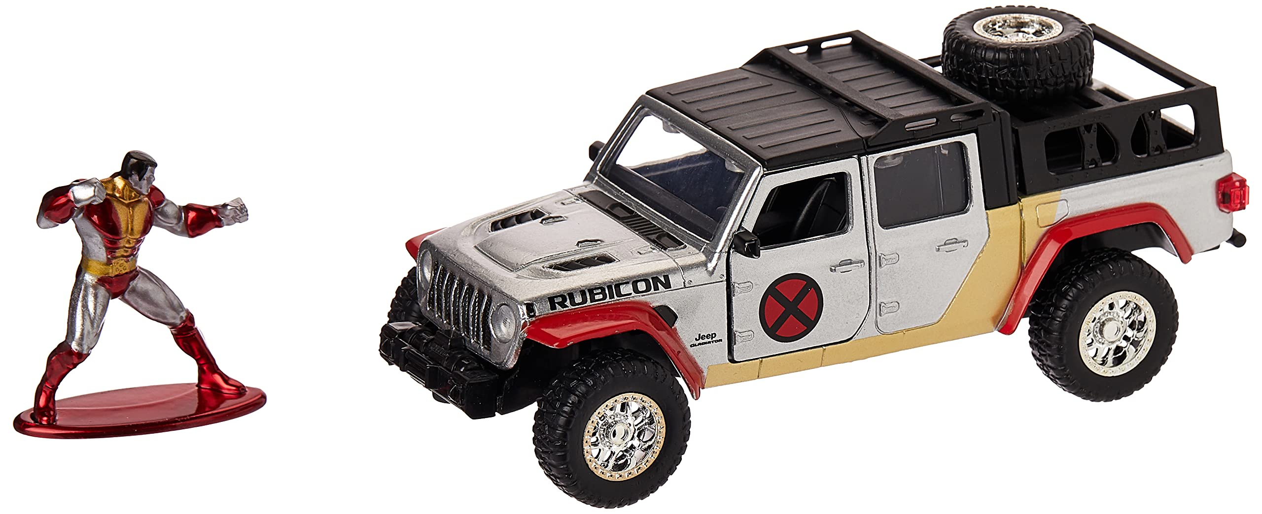 Jada Toys 253223012 Marvel X-Men Jeep Gladiator 1:32, Multicoloured