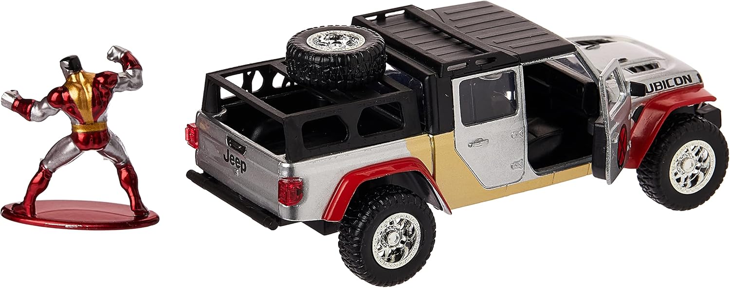 Jada Toys 253223012 Marvel X-Men Jeep Gladiator 1:32, Multicoloured