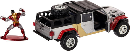 Jada Toys 253223012 Marvel X-Men Jeep Gladiator 1:32, Multicoloured