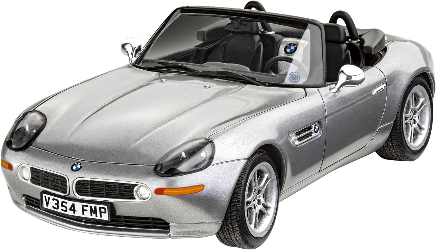 Revell Gift Set 05662 James Bond 007 The World Is Not Enough, BMW Z8, 1:24 Scale Unbuilt Plastic Model Kit, With Accessories & Poster