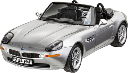 Revell Gift Set 05662 James Bond 007 The World Is Not Enough, BMW Z8, 1:24 Scale Unbuilt Plastic Model Kit, With Accessories & Poster