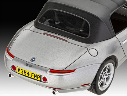 Revell Gift Set 05662 James Bond 007 The World Is Not Enough, BMW Z8, 1:24 Scale Unbuilt Plastic Model Kit, With Accessories & Poster