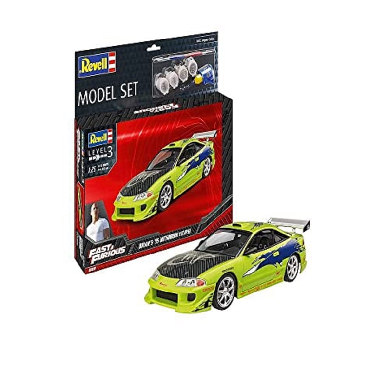 Revell AG (Germany) 67691 Model Set Fast & Furious Brian's 1995 Mitsubishi Eclipse Colourless