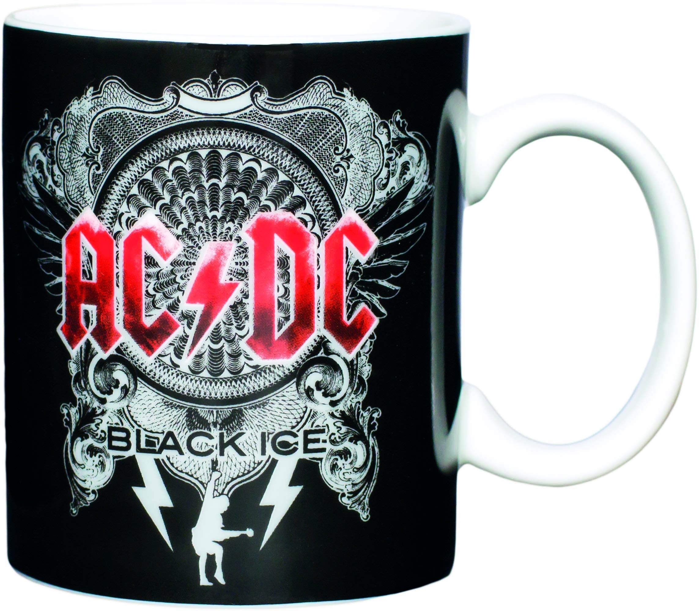 AC/DC Black Ice Unisex Cup Multicolour, Ceramics,