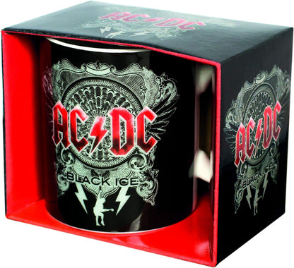AC/DC Black Ice Unisex Cup Multicolour, Ceramics,
