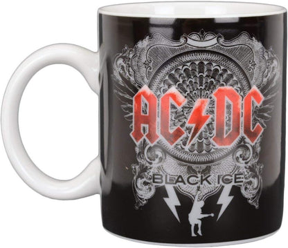 AC/DC Black Ice Unisex Cup Multicolour, Ceramics,