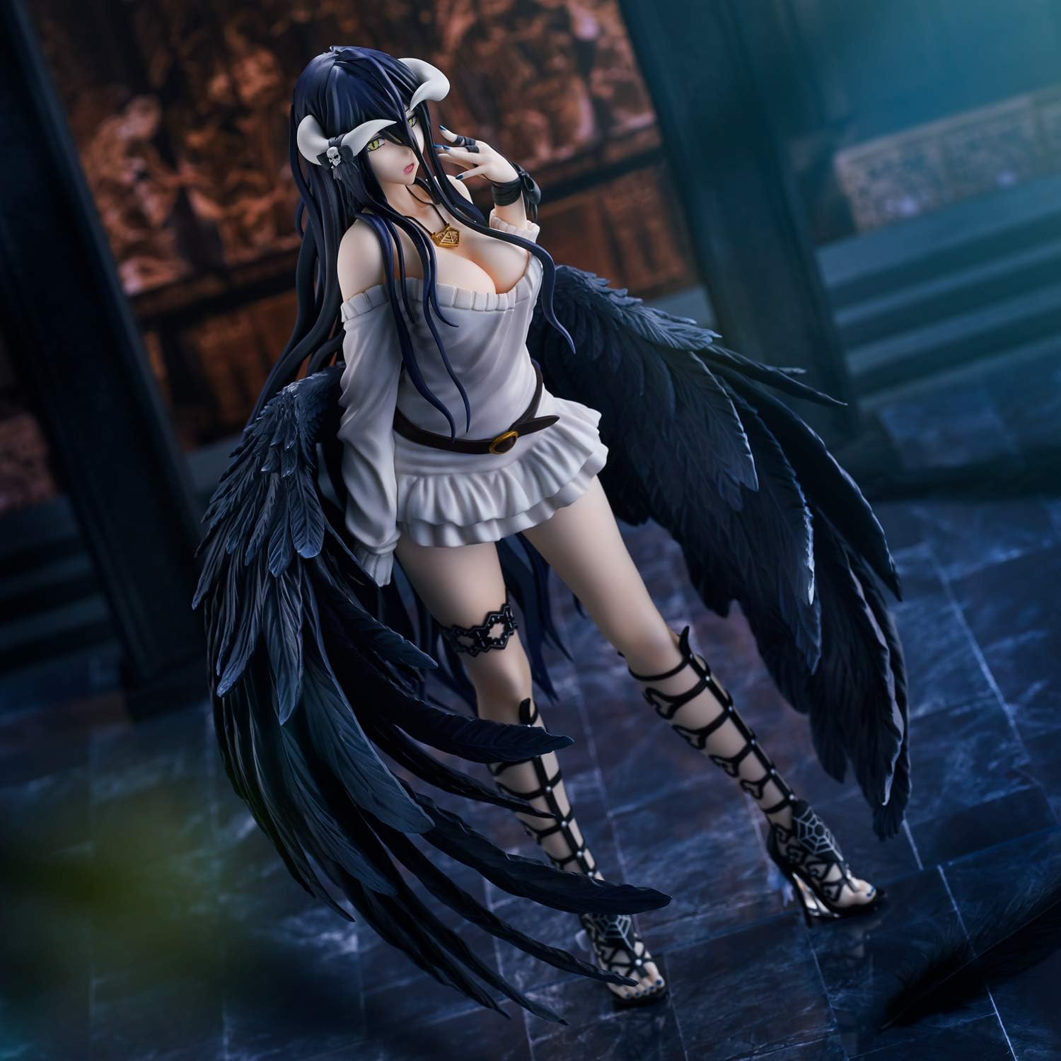 Overlord PVC Statue 1/6 Albedo so-bin Ver. 27 cm