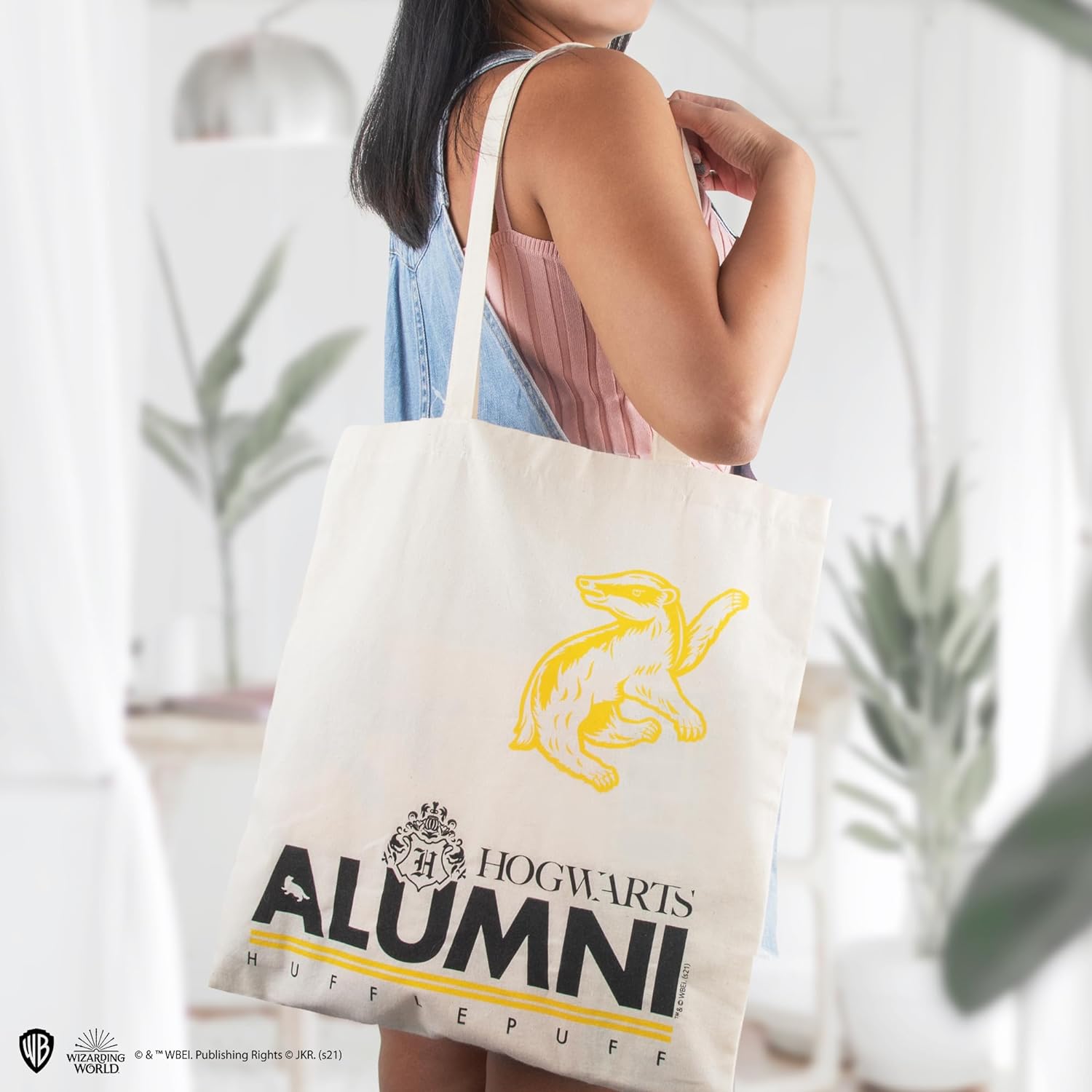 Cinereplicas Harry Potter Hufflepuff Alumni Tote Bag