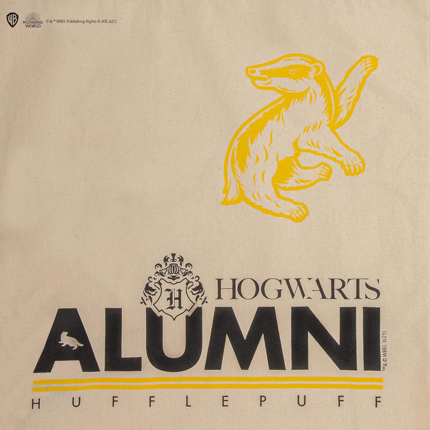 Cinereplicas Harry Potter Hufflepuff Alumni Tote Bag